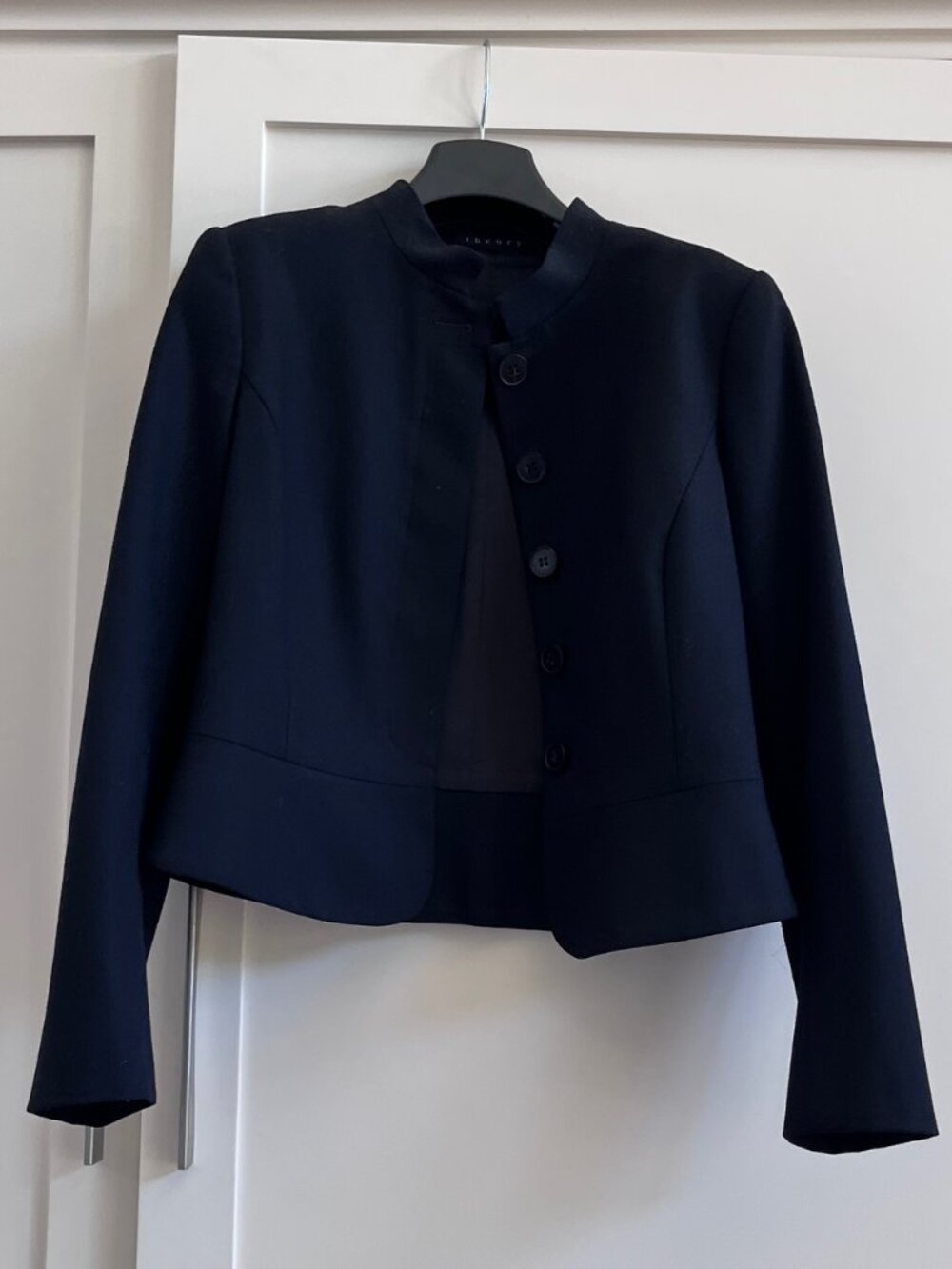 Theory Black Y2K Women's Skirt and Dress Suit  (Jacket 4, Dress 2, Skirt 2)